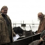 Sturla Gunnarsson on the set of Beowulf & Grendel